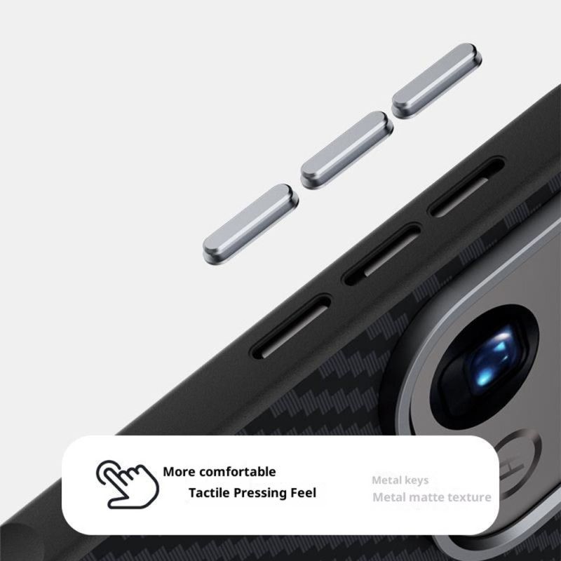 Hoesje Oppo Find X9 5g Magsafe Koolstofvezeltextuur Abeel Bescherming Hoesje