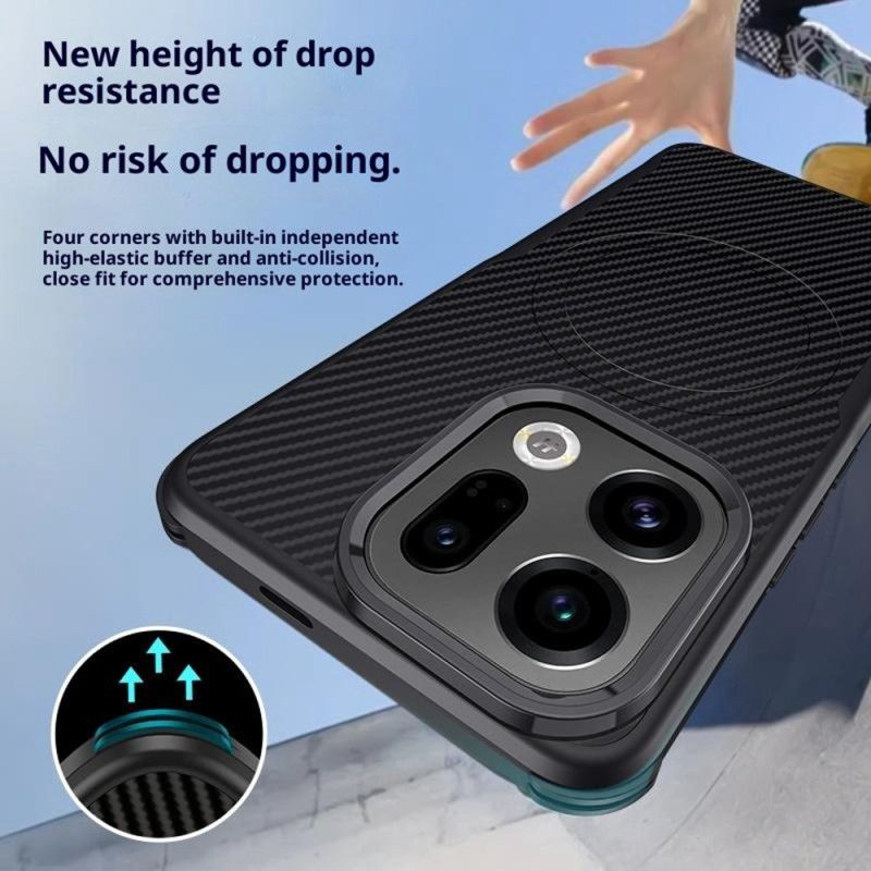 Hoesje Oppo Find X9 5g Verbeterde Magsafe-bescherming