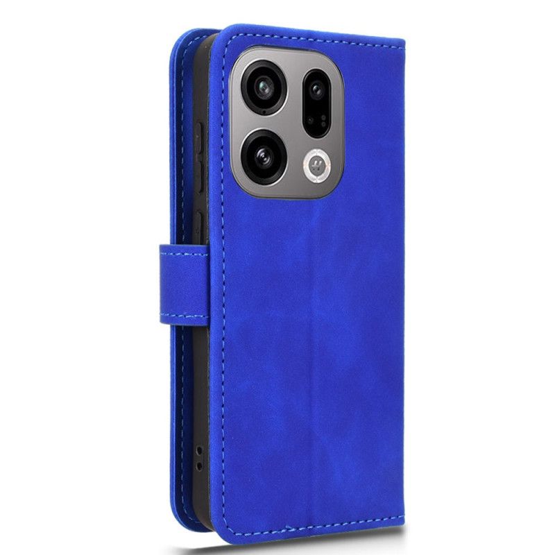 Leren Hoesje Oppo Find X9 5g Suède-effect Bescherming Hoesje