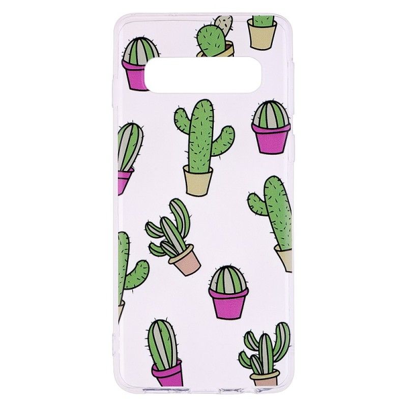 Case Hoesje Samsung Galaxy S10 Telefoonhoesje Minicactus