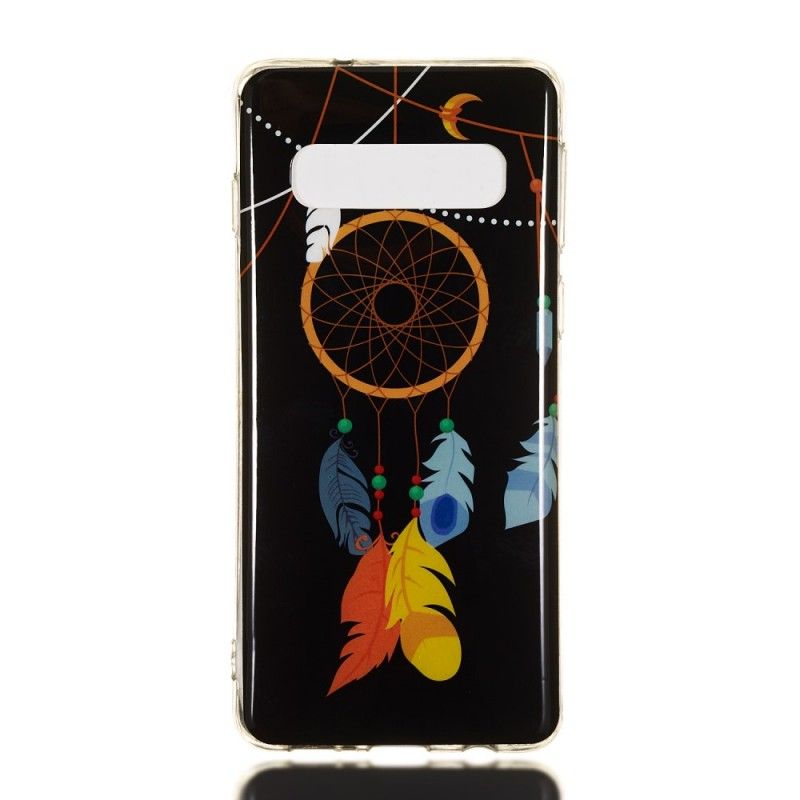 Case Hoesje Samsung Galaxy S10 Telefoonhoesje Unieke Fluorescerende Dromenvanger