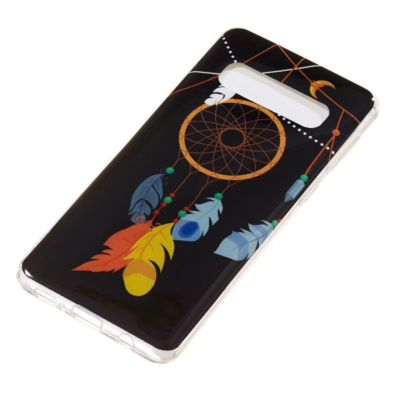 Case Hoesje Samsung Galaxy S10 Telefoonhoesje Unieke Fluorescerende Dromenvanger