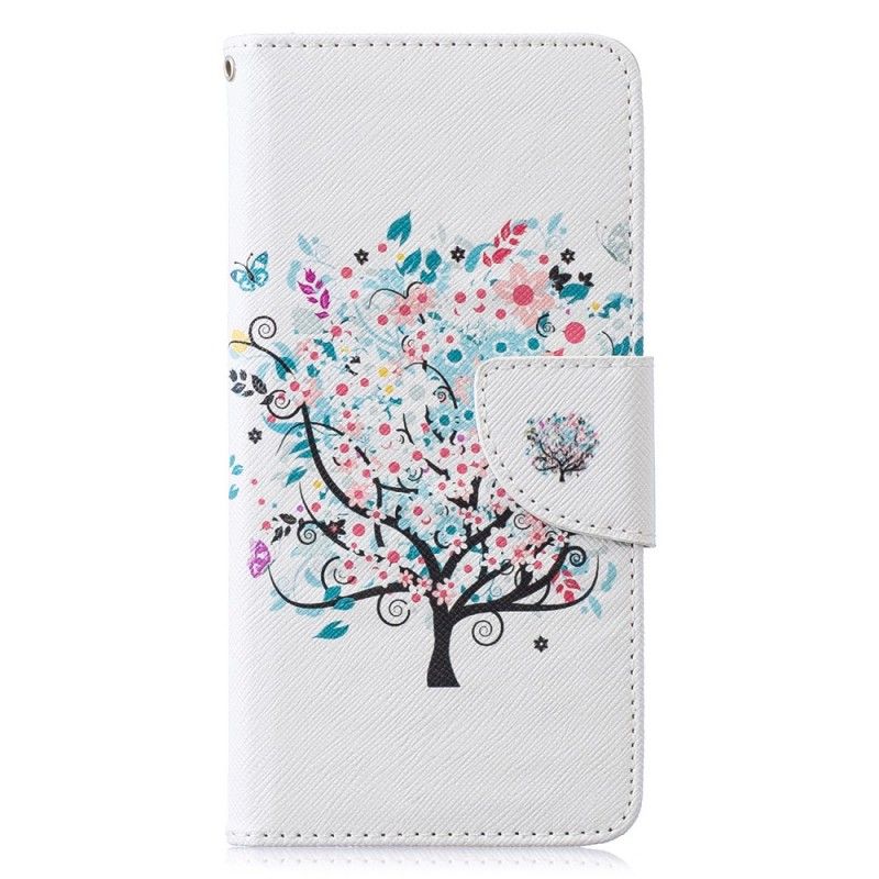 Cover Folio-hoesje Samsung Galaxy S10 Telefoonhoesje Bloemrijke Boom