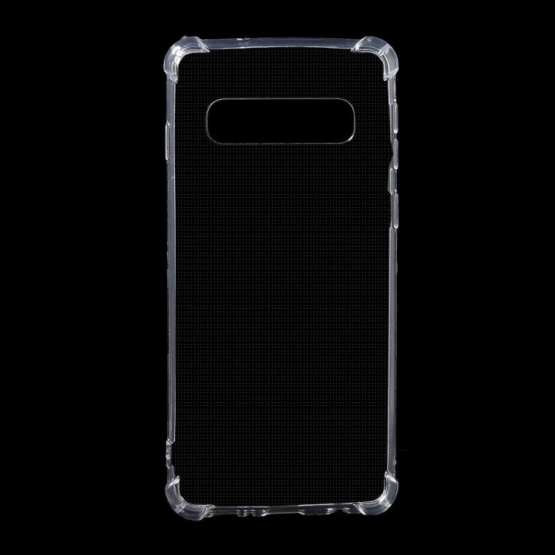 Cover Hoesje Samsung Galaxy S10 Telefoonhoesje Transparant