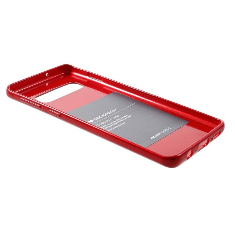Hoesje Samsung Galaxy S10 Rood Zwart Flitsend Kwik