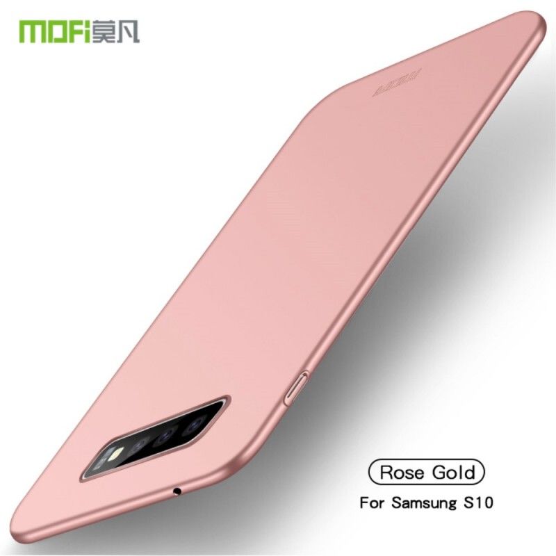 Hoesje Samsung Galaxy S10 Rood Zwart Mofi