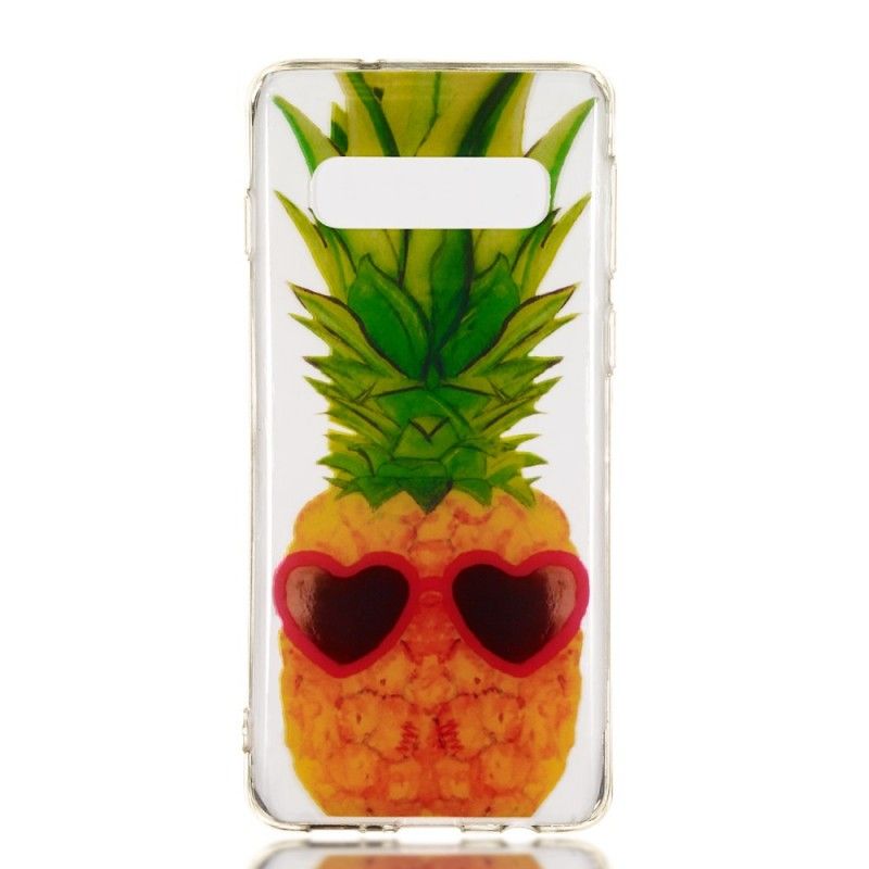 Hoesje voor Samsung Galaxy S10 Ananas Incognito