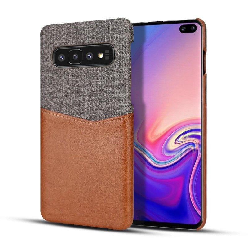 Hoesje voor Samsung Galaxy S10 Lichtblauw Slot