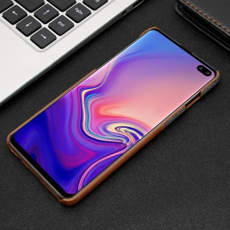 Hoesje voor Samsung Galaxy S10 Lichtblauw Slot