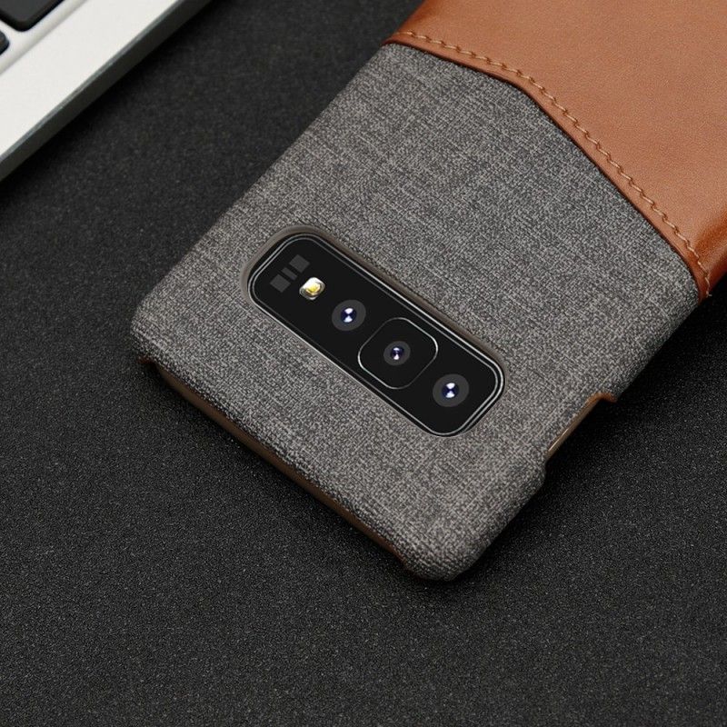 Hoesje voor Samsung Galaxy S10 Lichtblauw Slot