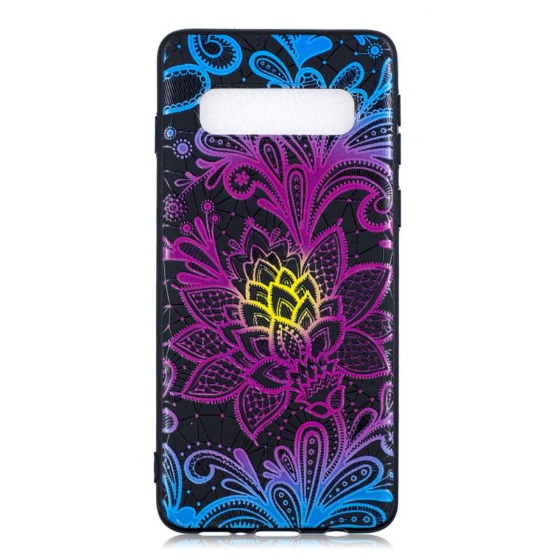 Hoesje voor Samsung Galaxy S10 Meesterlijke Bloem