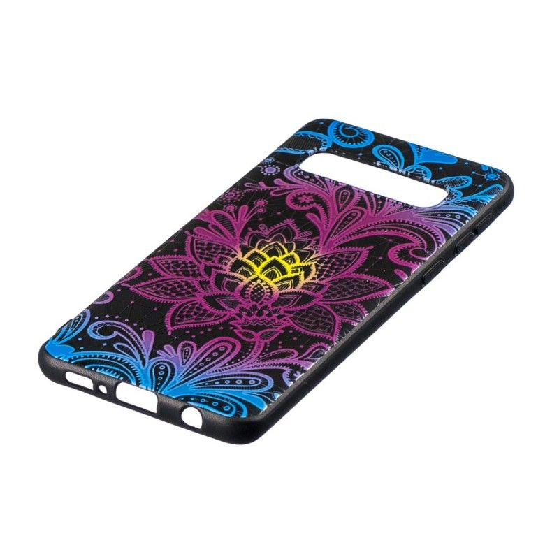 Hoesje voor Samsung Galaxy S10 Meesterlijke Bloem