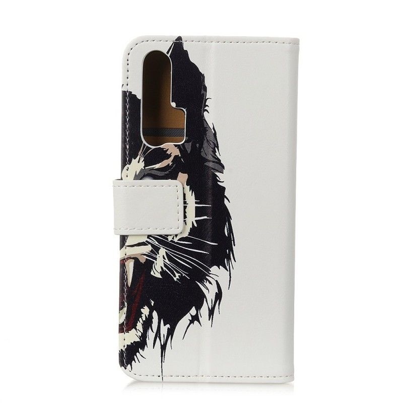 Bescherming Hoesje Honor 20 Pro Telefoonhoesje Woeste Tijger