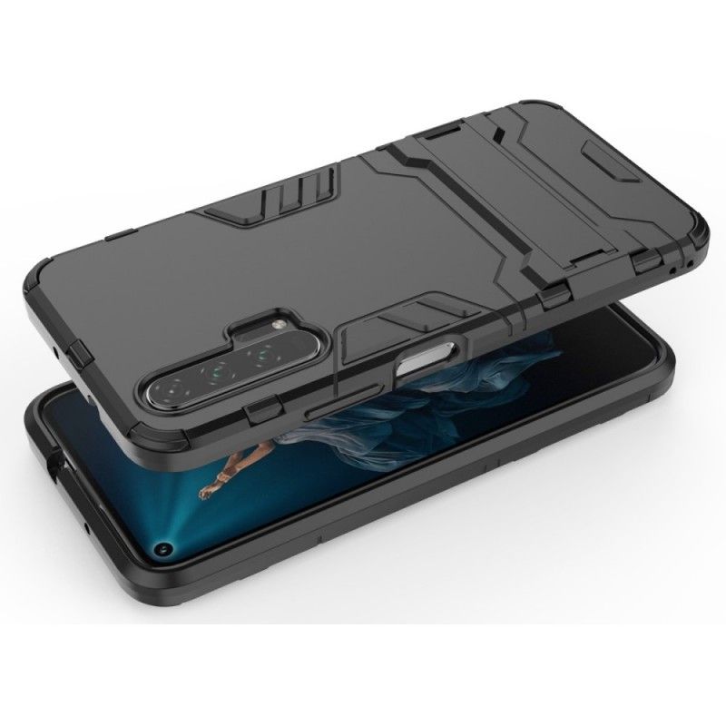 Case Hoesje Honor 20 Pro Donkerblauw Zwart Telefoonhoesje Ultrabestendig
