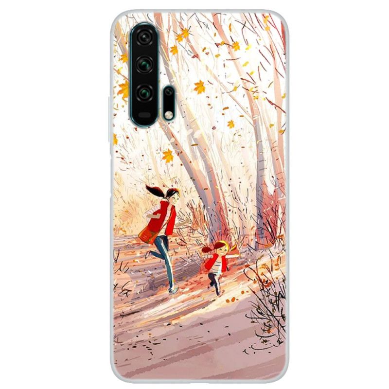 Case Hoesje Honor 20 Pro Telefoonhoesje Herfstlandschap