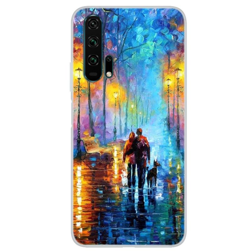 Cover Hoesje Honor 20 Pro Telefoonhoesje Gezinswandeling