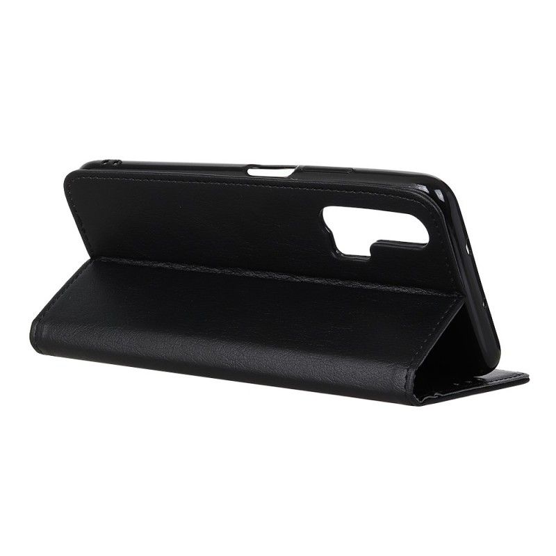 Flip Case Leren Honor 20 Pro Lichtblauw Retro Kunstleer