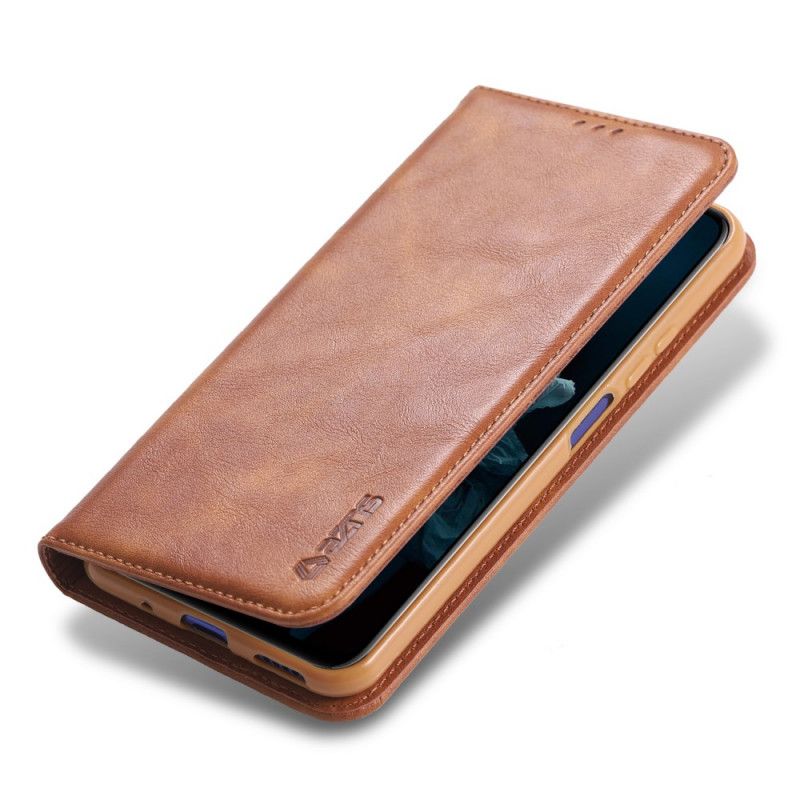 Folio-hoesje Honor 20 Pro Rood Zwart Azns Kunstleer