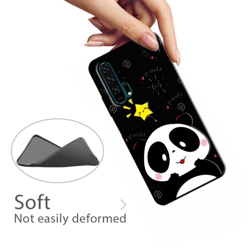 Hoesje Honor 20 Pro Panda-Ster