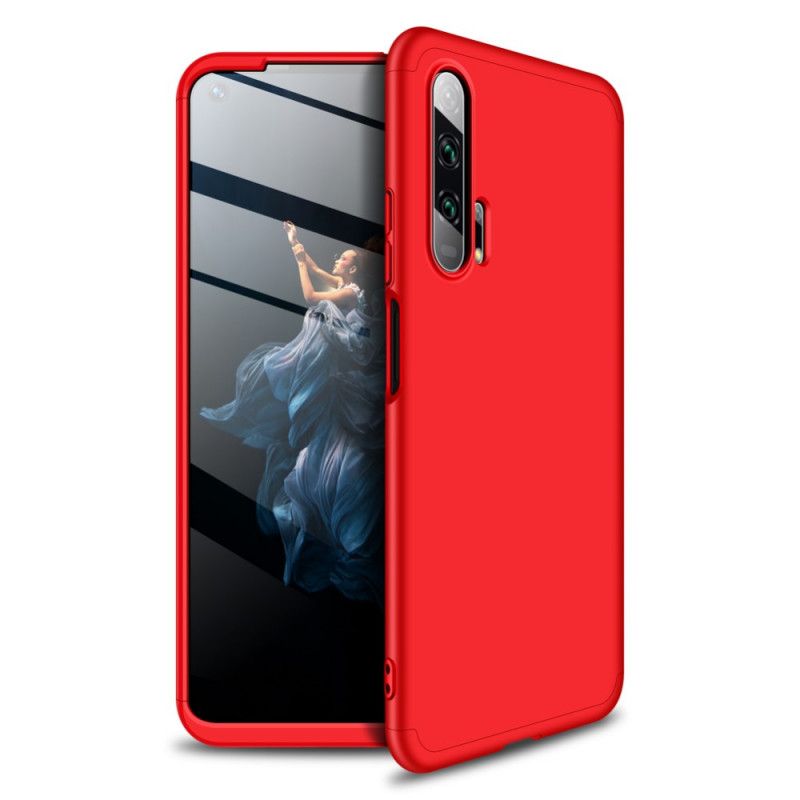 Hoesje Honor 20 Pro Rood Zwart Gkk Afneembaar Vlak