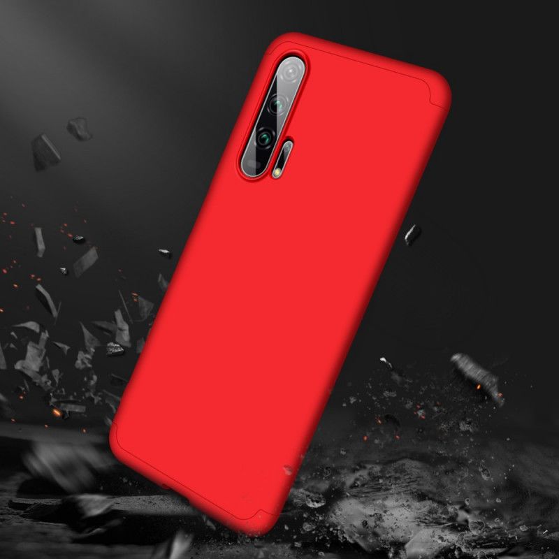 Hoesje Honor 20 Pro Rood Zwart Gkk Afneembaar Vlak