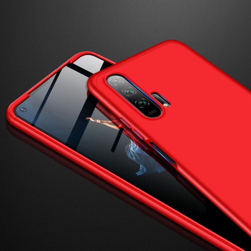 Hoesje Honor 20 Pro Rood Zwart Gkk Afneembaar Vlak