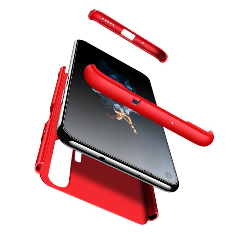 Hoesje Honor 20 Pro Rood Zwart Gkk Afneembaar Vlak