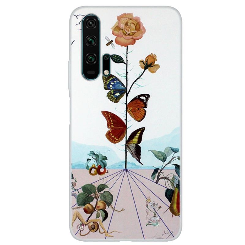 Hoesje Honor 20 Pro Telefoonhoesje Vlinders Van De Natuur