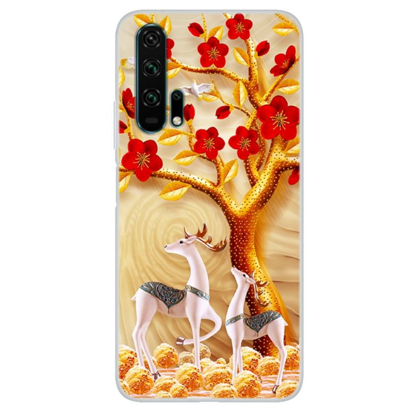 Hoesje voor Honor 20 Pro Gouden Boom