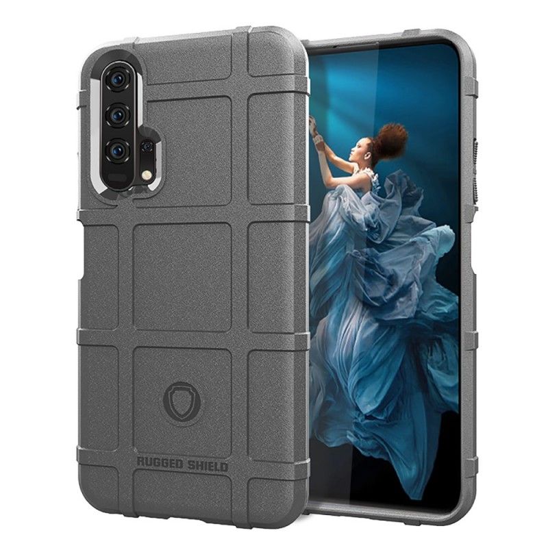 Hoesje voor Honor 20 Pro Groen Zwart Robuust Schild