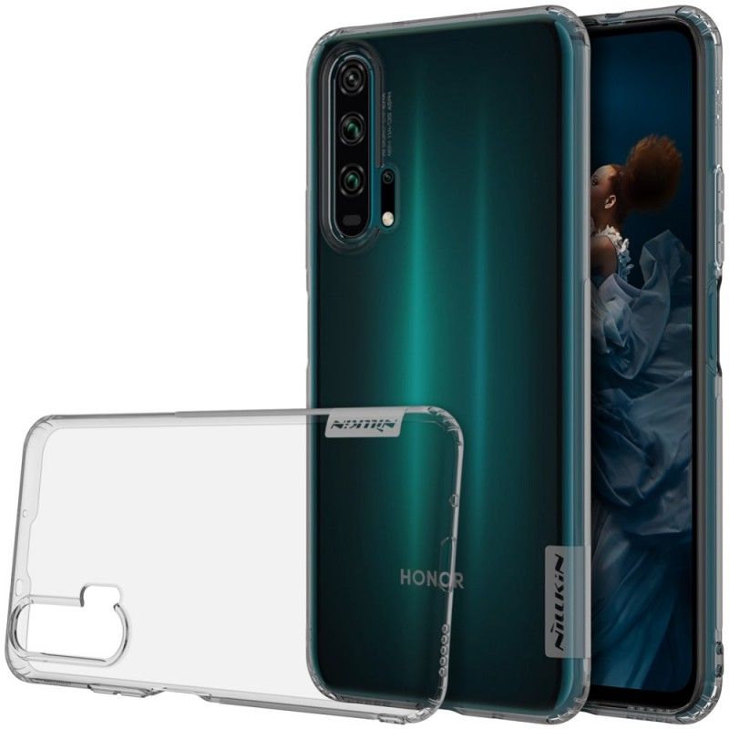 Hoesje voor Honor 20 Pro Transparant Natuurlijk. Doorschijnend Nillkin