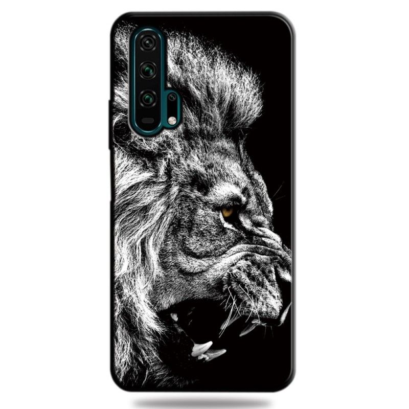 Hoesje voor Honor 20 Pro Woeste Leeuw