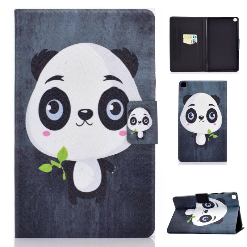 Cover Folio-hoesje Samsung Galaxy Tab A7 Telefoonhoesje Babypanda