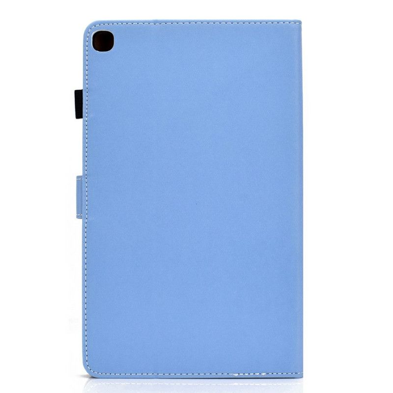 Flip Case Leren Samsung Galaxy Tab A7 Leuk Kitten