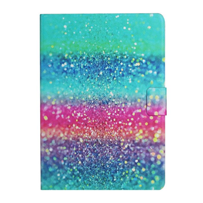 Leren Hoesje Samsung Galaxy Tab A7 Glitterelement