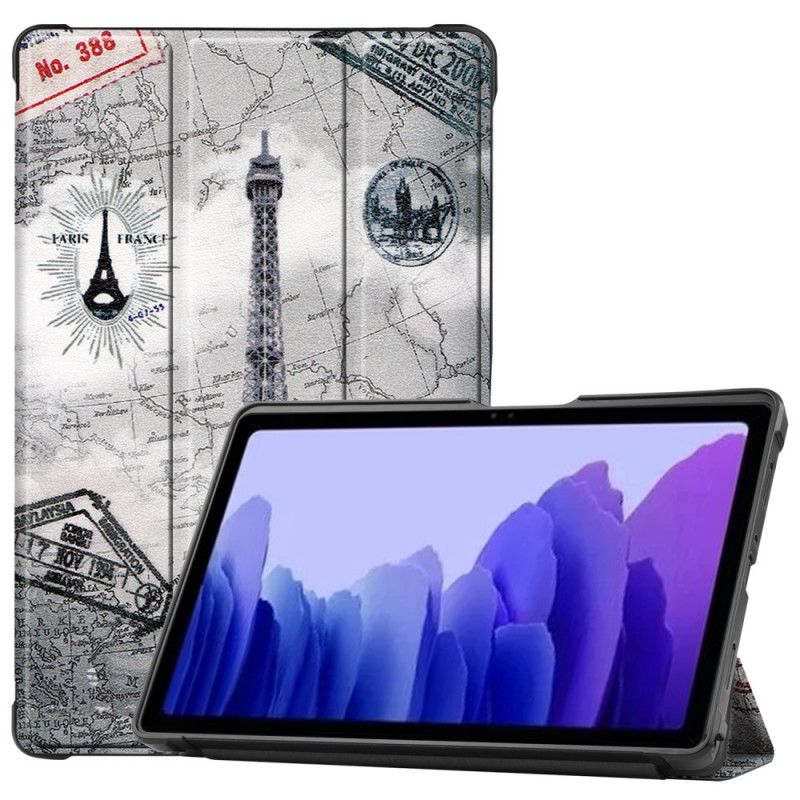 Smart Case Samsung Galaxy Tab A7 Versterkte Eiffeltoren