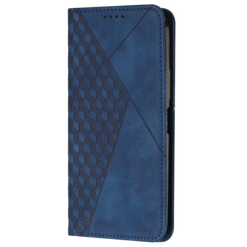 Bescherming Hoesje voor Oppo Find X5 Folio-hoesje Patroon Van Imitatieleer