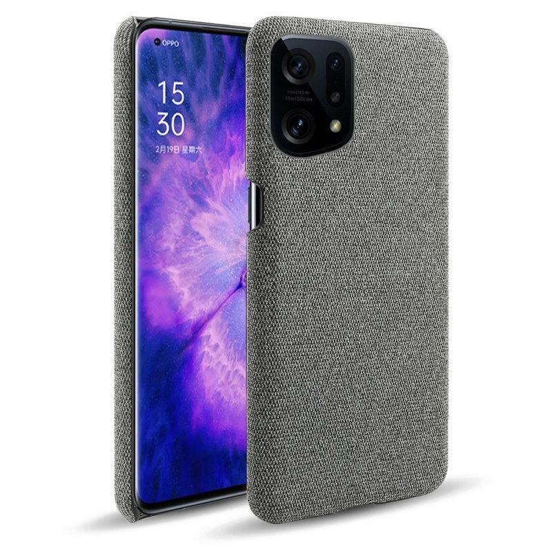 Telefoonhoesje voor Oppo Find X5 Stijlvolle Stof