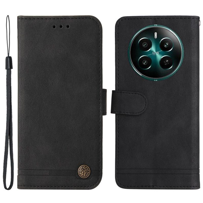 Folio-hoesje Realme 12 Plus 5g Telefoonhoesje Decoratieve Klinknagel