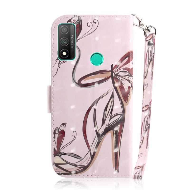 Bescherming Hoesje Huawei P Smart 2020 Telefoonhoesje Pumps Met Riempjes