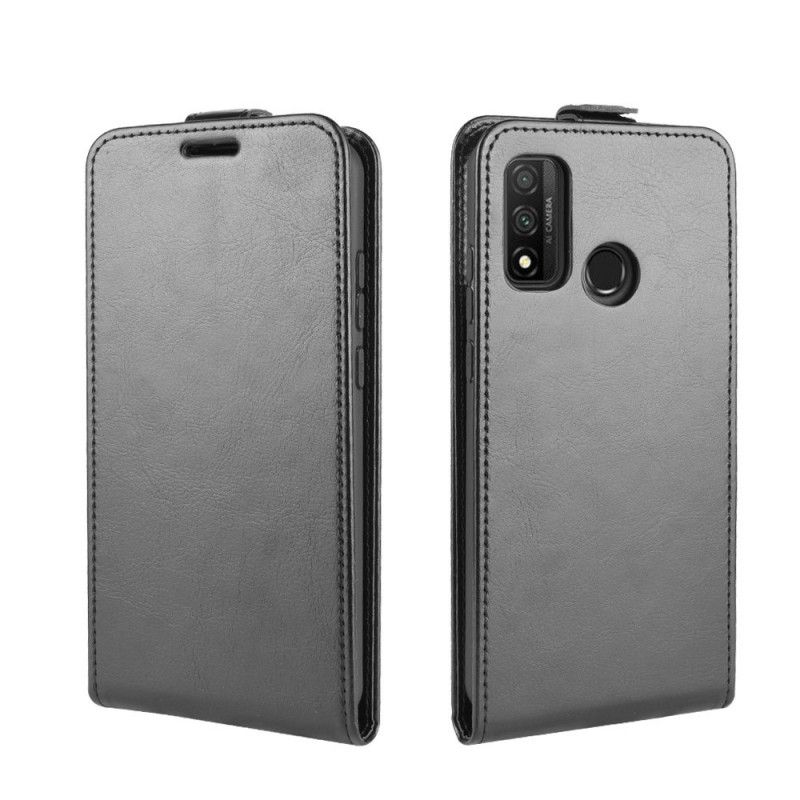Bescherming Hoesje Huawei P Smart 2020 Wit Zwart Opvouwbaar