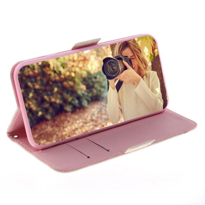 Flip Case Leren Huawei P Smart 2020 Stringhamsters