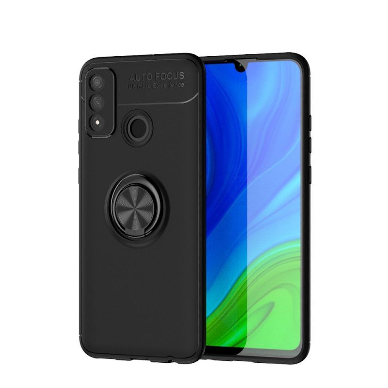 Hoesje Huawei P Smart 2020 Rood Zwart Lenuo Magnetische Ring