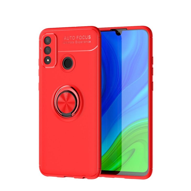 Hoesje Huawei P Smart 2020 Rood Zwart Lenuo Magnetische Ring
