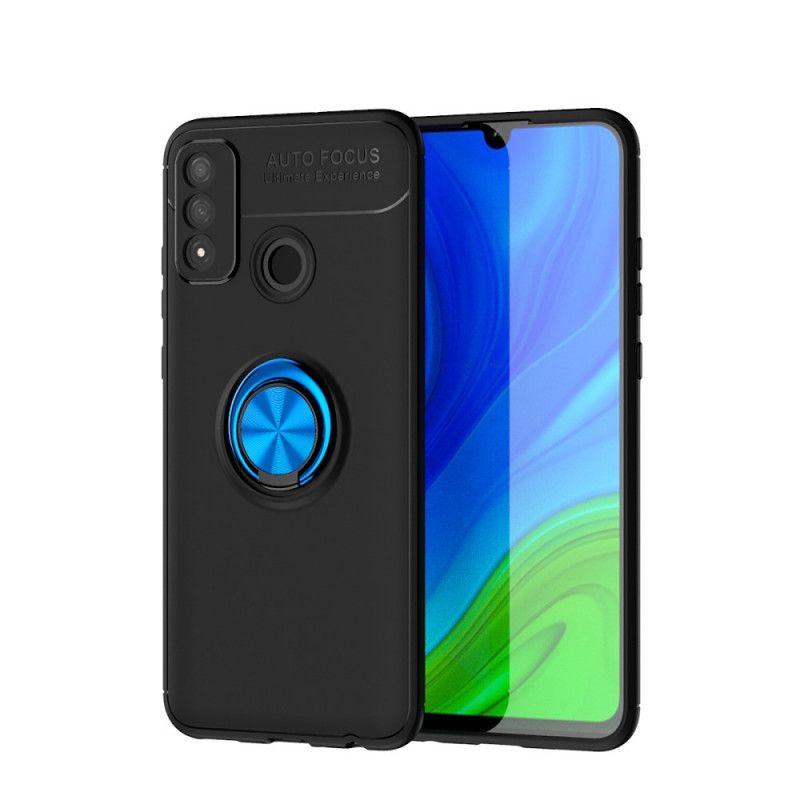 Hoesje Huawei P Smart 2020 Rood Zwart Lenuo Magnetische Ring