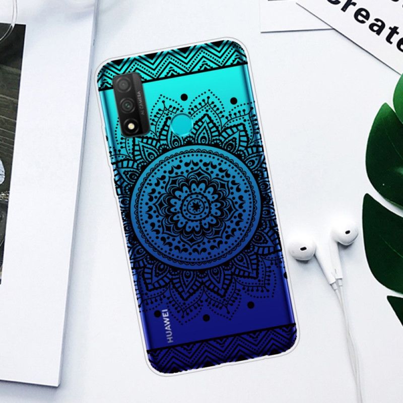 Hoesje Huawei P Smart 2020 Transparante Bloemen Mandala