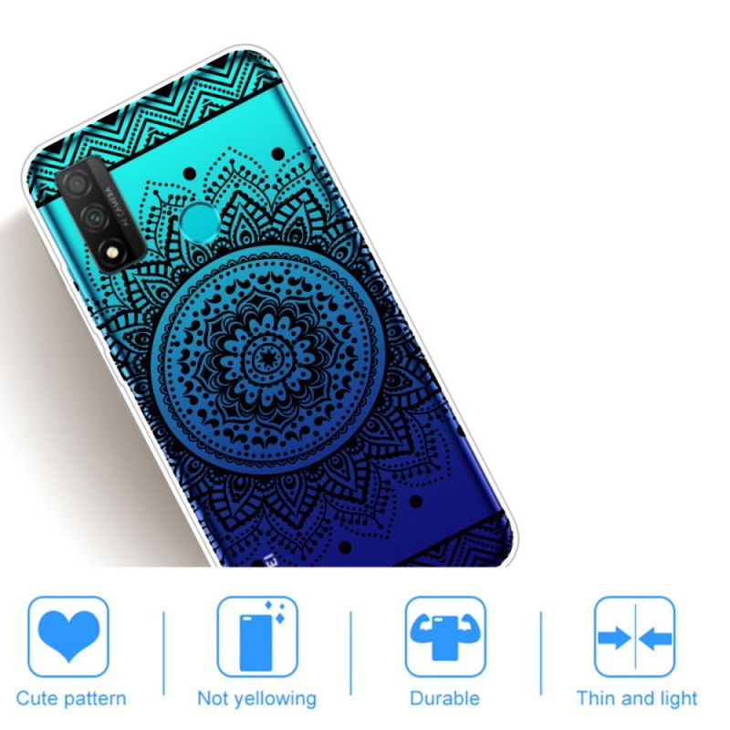 Hoesje Huawei P Smart 2020 Transparante Bloemen Mandala