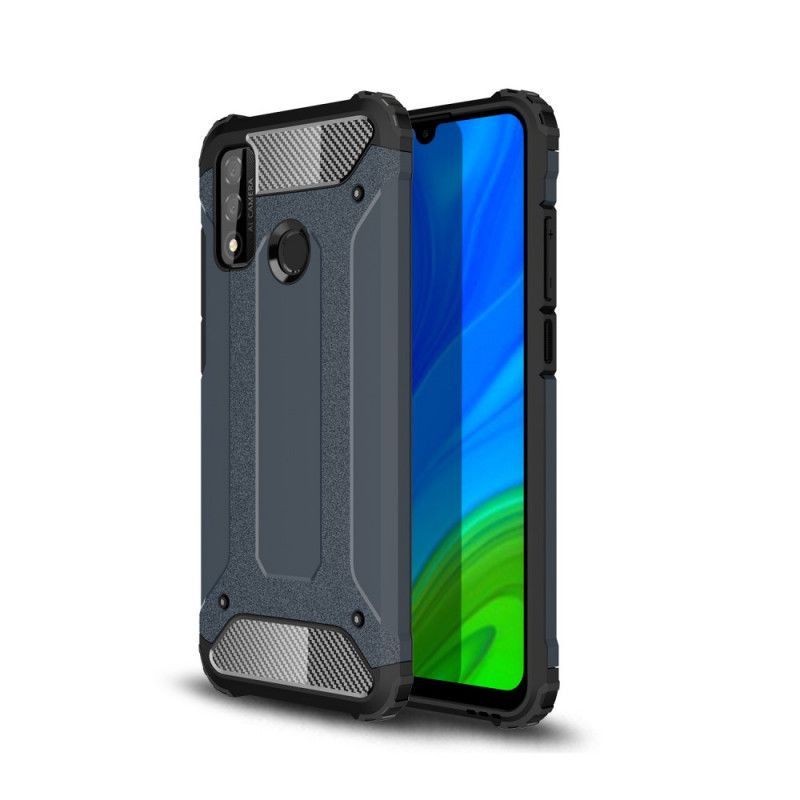 Hoesje Huawei P Smart 2020 Wit Zwart Overlevende
