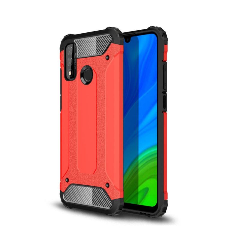 Hoesje Huawei P Smart 2020 Wit Zwart Overlevende
