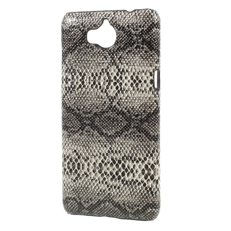 Hoesje Huawei Y6 2017 Slangenhuideffect